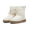 Winterstiefel PUMA "SNOWBAE WNS", Damen, Gr. 38, weiß (alpine snow, granola, chocolate chip), Textil, sportlich, Schuhe, Snowboots, Winterboots, Winterschuhe