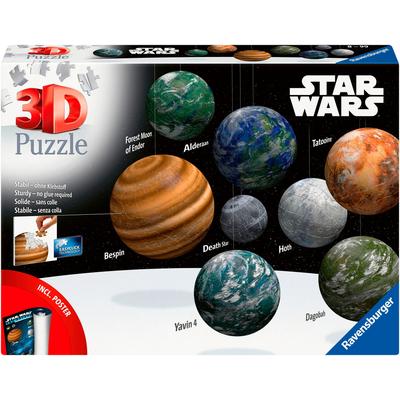 3D-Puzzle RAVENSBURGER "Himmelskörper der Star Wars Galaxie" Puzzles bunt Kinder Made in Europe, FSC - schützt Wald weltweit