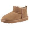 Winterboots ARA "ALASKA", Damen, Gr. 40, braun (cognac), Veloursleder, Lammfell, unifarben, sportlich, Schuhe, Schlupfboots, Snowboots, Winterboots in Bequemweite H = sehr weit