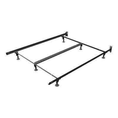 Rize Home Premium 76" x 60 1/4" x 7 1/2" Queen Steel Bed Frame