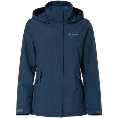 VAUDE Damen Doppeljacke Wo Rosemoor 3in1 Jacket II, Größe 34 in Blau