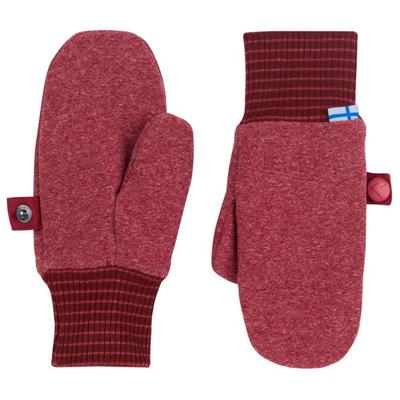 Finkid - Kid's Pupujussi Knit - Handschuhe Gr Unisex XS rot