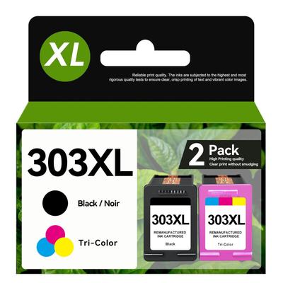 TEMU 303 Xl 303xl Multipack Printer Cartridges Replacement For 303 303 Xl Printer Cartridges Multipack For 7830 Printer Cartridges For Photo 6232 6230 6220 7130 7134 6234 (pack Of 2)