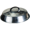 TEMU Stainless Steel 12 Inch Round Basting Cover For Flat Cooking - Indoor Or Outdoor Use