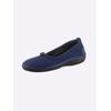 Ballerina CLASSIC, Damen, Gr. 40, blau (marine), Textil, Basic, Schuhe