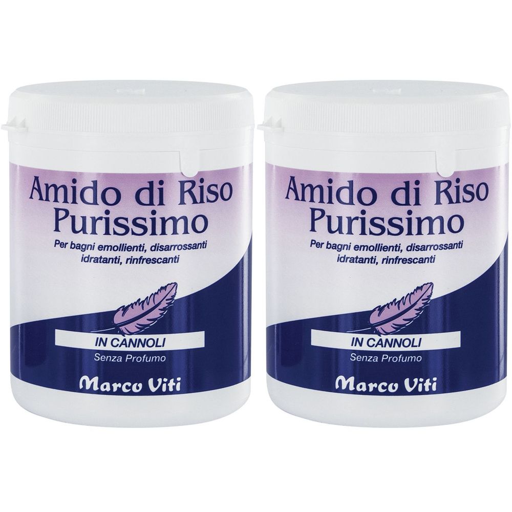 Marco Viti Amido di Riso Purissimo in Cannoli 2x250 g Lozione