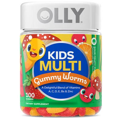 OLLY Kids Multi Worms 100 Count