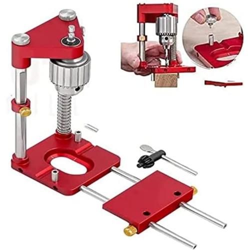 Sollbry - Der beste Bohrersucher für die Holzbearbeitung, verstellbarer Lochsucher,