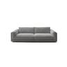 KAWOLA Big Sofa RAINA Cord grau