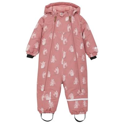 Minymo - Kid's Snow Suit AOP - Overall Gr 74 rosa