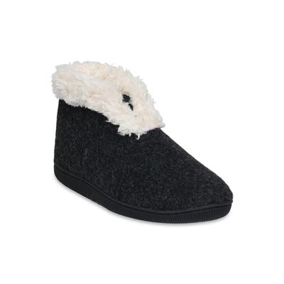 Women's Faux Wool Memory Foam Slipper Boot by GaaHuu in Black (Size L(9/10))