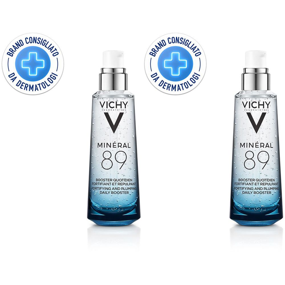 Vichy Minéral 89 Booster quotidiano fortificante e rimpolpante con aci