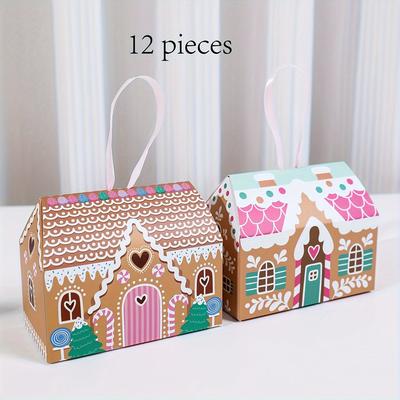 TEMU Christmas Packaging Box Christmas Shaped Box Box Christmas Decoration, For Christmas