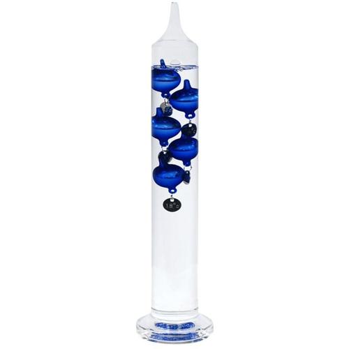 Geschenkthermometer Galileo Galilei Thermometer Pisapapeles Blue 8x8x33cm 10174 - Signes Grimalt