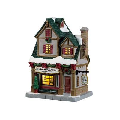 The Secret Santa Christmas Shoppe, b/o Led Art.-Nr. 95512