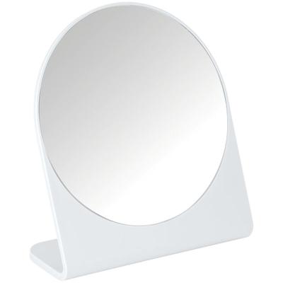 WENKO Kosmetik Spiegel MARCON Stand Ø 17cm Bad Gäste WC Standfuß Schminken weiß Image