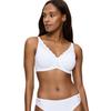 Minimizer-BH TRIUMPH "Amourette", Damen, Gr. 90, Cup G, weiß, Microtouch, Spitze, Obermaterial: 68% Polyamid, 32% Elasthan, unifarben, elegant, BHs, verkleinert die Brust optisch, Spitzenakzente