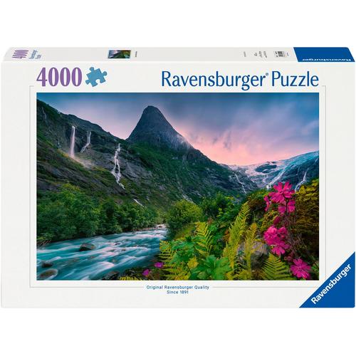 Puzzle RAVENSBURGER ""Atemberaubende Bergstimmung"" Puzzles bunt Kinder Made in Germany; FSC - schützt Wald weltweit