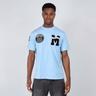 Mercier Mens Academy T-Shirt in sky - Sky Blue Cotton - Size Large | Mercier Sale | Discount Designer Brands