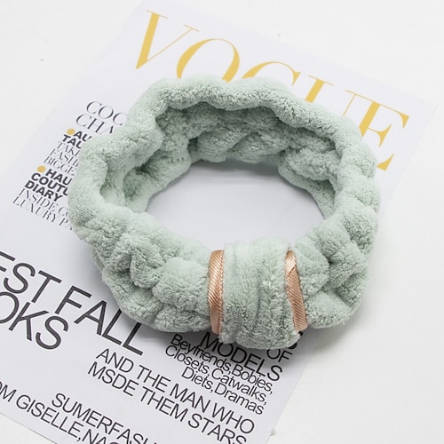 Spa-Stirnbänder aus Mikrofaser für die Hautpflege von Frauen zum Waschen des Gesichts, Entfernen von Make-up und mehr Image