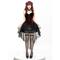 Vampir Cosplay Kostüm Erwachsene Damen Cosplay Party Maskerade Karneval Maskerade Einfaches Karnevalskostüm