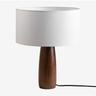 Lampe de table en bois Caitlin Sklum Marron Bois Foncé