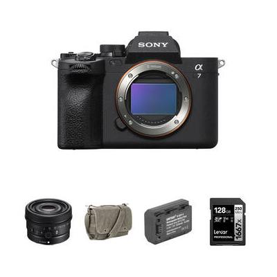 Sony a7 IV Mirrorless Camera with 50mm f/2.5 Lens and Basic Bundle ILCE-7M4/B