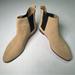 J. Crew Shoes | J. Crew Chelsea Women's Tan Suede Leather Pull On Ankle Boot Booties Sz Us 7.5 | Color: Tan | Size: 7.5