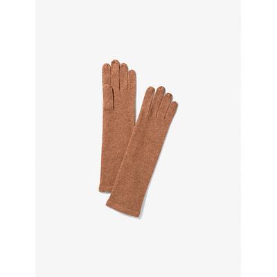 Michael Kors Cashmere Gloves Brown One Size