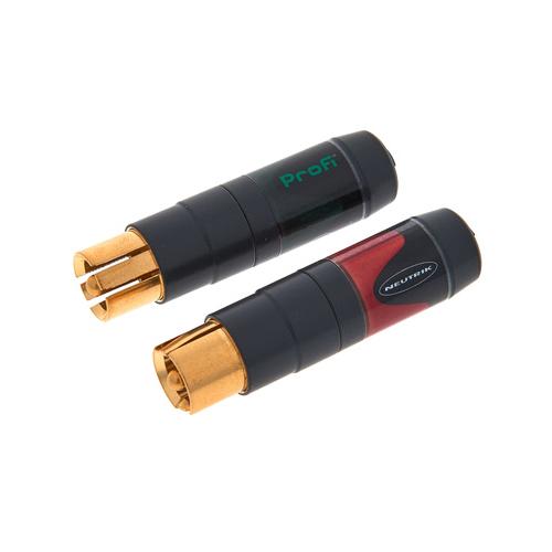 Neutrik NF2 CB-2 Cinch Stecker (Paar)
