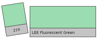 Lee Filter Roll 219 Fluor. Green