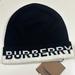 Burberry Accessories | Burberry Unisex Logo Cashmere Beanie | Color: Black/White | Size: Os