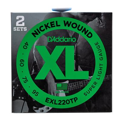 Daddario EXL220TP Saiten für E-Bass 2-er Set