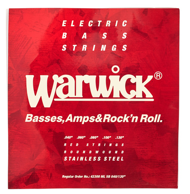 Warwick 42300 ML Red Label Saiten für E-Bass
