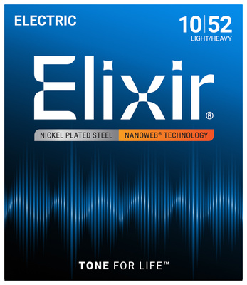 Elixir Nanoweb Light-Heavy E-Gitarren Saiten