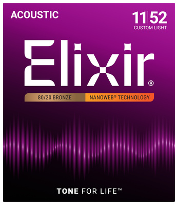 Elixir Nanoweb Custom Light Westernsaiten