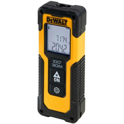 30m Laser-Entfernungsmesser im Taschenformat Dewalt DWHT77100-XJ