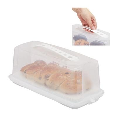 relaxdays Eckige Kuchenbox Image