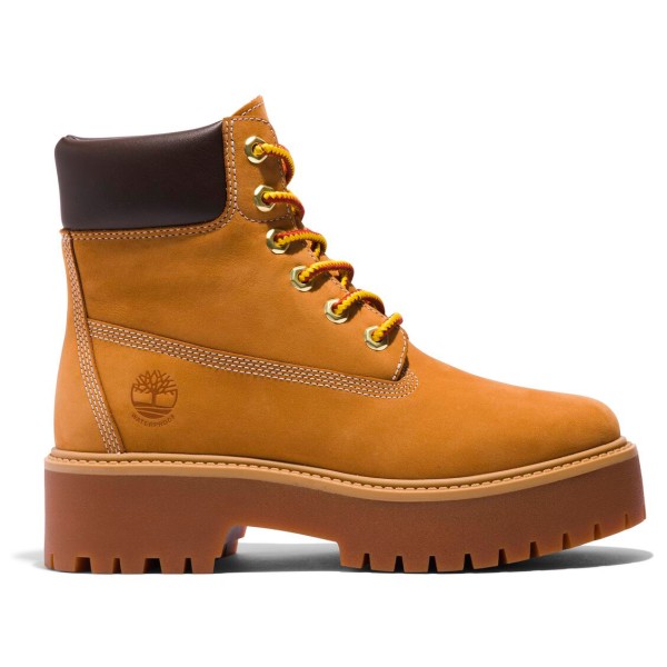 Timberland - Women's Stone Street 6 Inch Lace Up WP Boot - Freizeitstiefel 41 | EU 40,5 braun