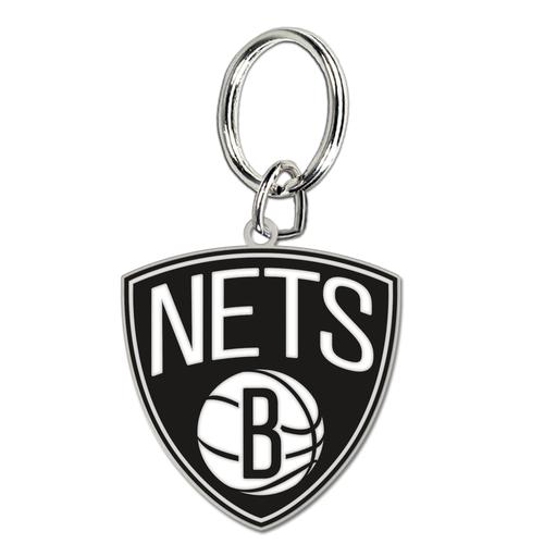 Schlüsselring aus Cloisonne der Brooklyn Nets