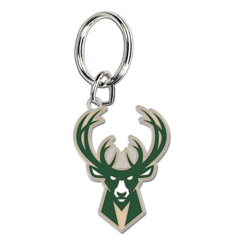 Cloisonne-Schlüsselring Milwaukee Bucks