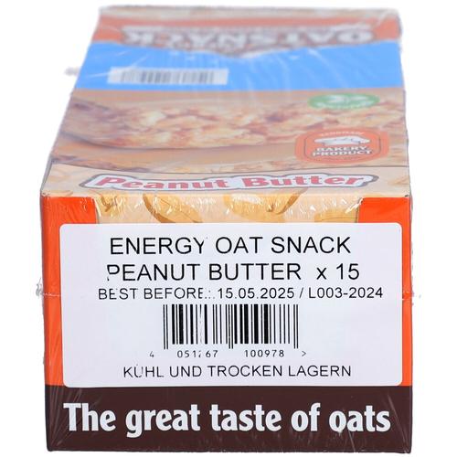 Oat Snack Riegel - Peanut Butter 65 g 15 Stk. 15x65