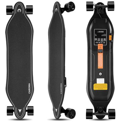 TEMU Caroma 350w Electric Skateboards With Remote, 12.4mph Top , 4000mah Battery, 13 Miles Max Range E Skateboard, Mode Electric For Adults