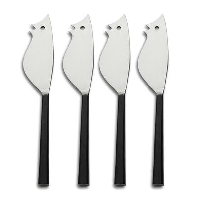 INOX Jason Ratoncito Cheese Spreader/Knife 4 Pc. Set