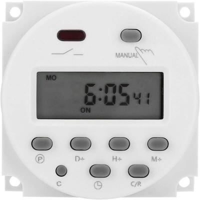 CN101A dc 12V 16A Mini lcd Digital lcd Power Wöchentlich Programmierbare Timer Relais Schalter Image