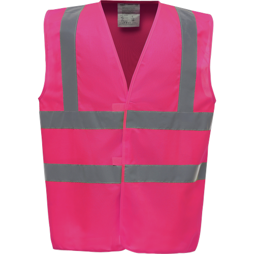 Gilet de travail Retro rose