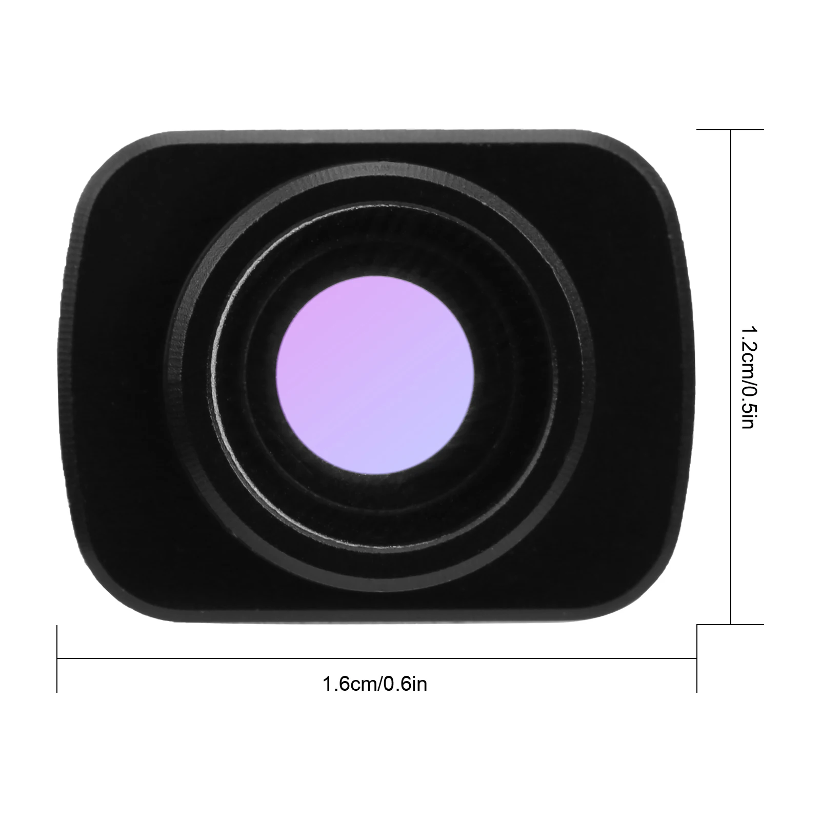 Tragbares Weitwinkel objektiv tragbares Weitwinkel kamera objektiv magnetisches anamorpho tisches Objektiv für dji osmo pocket1/pocket2 Zubehör Image