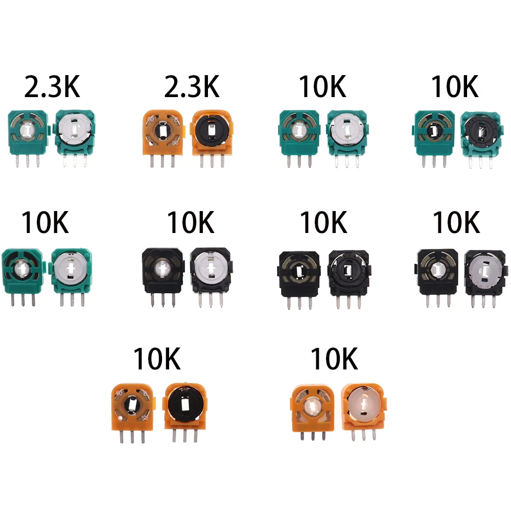 10 stücke Für ps 5 Ersatz Joystick Achse Analog Sensor Für PS5 PS4 Controller 3 Pin Mini Micro Schalter Taste Image