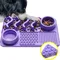 Hund lecken Matte Haustier Slow Food Bowl Katze Dish Pad Anti-Ersticken rutsch fest langsam Feeder weiche Textur Hund Dish Pad Haustier Hund Versorgung