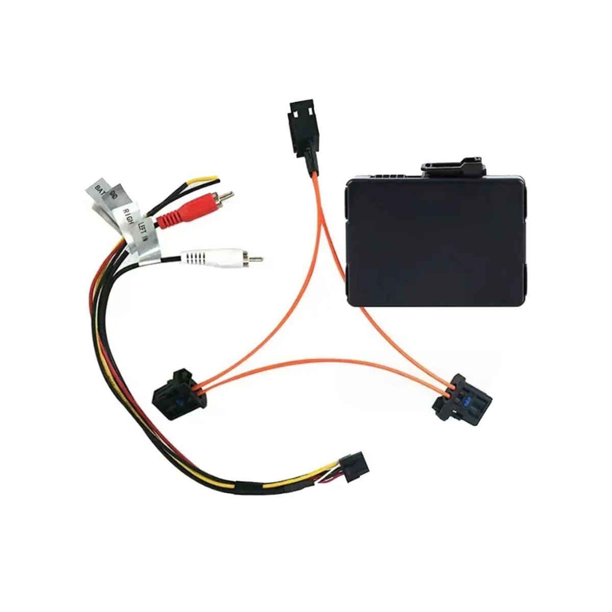 Auto Bluetooth Musik Aux Audio Eingang alte 2gmmi Bluetooth Musik für Audi A6L A8L Q7 Audio Fiber Decoder Box für Android Image